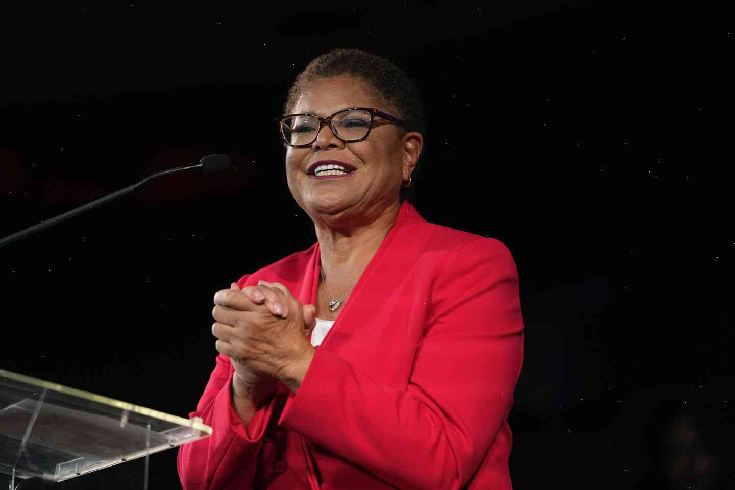 Karen Bass, a Democrat, will be the first African American woman elected to the city council