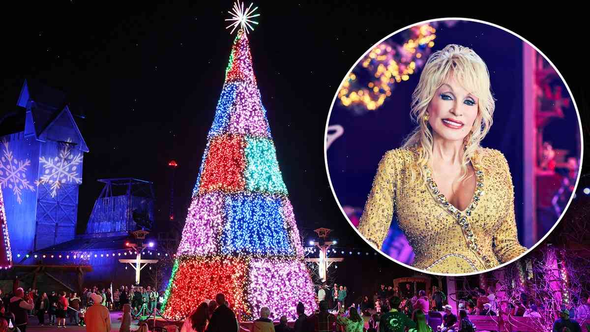 Dolly Parton Brings Holiday Joy to Dollywood